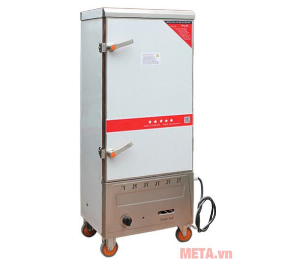 Tủ nấu cơm công nghiệp 12 khay Gas và Điện TCDG-12