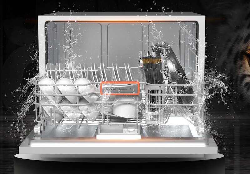 Máy rửa bát Junger Leopard DWJ-060 được tích hợp nhiều công nghệ tiên tiến