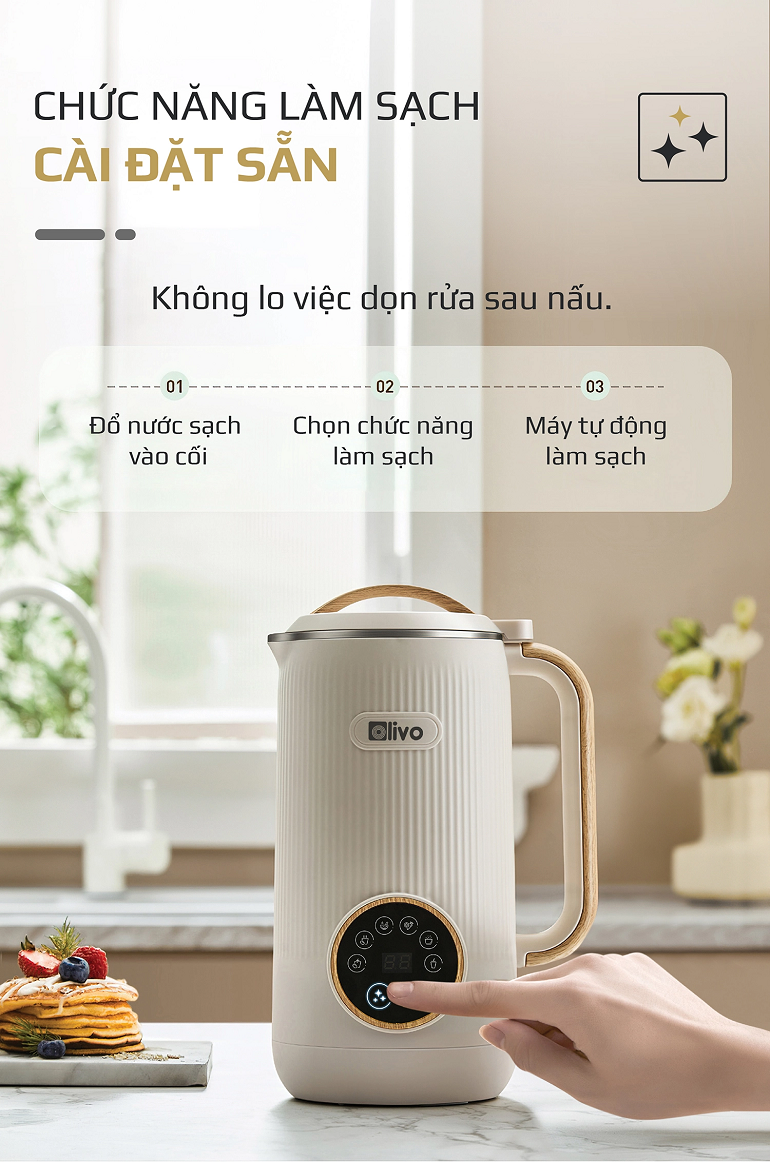 Máy làm sữa hạt Olivo CB400