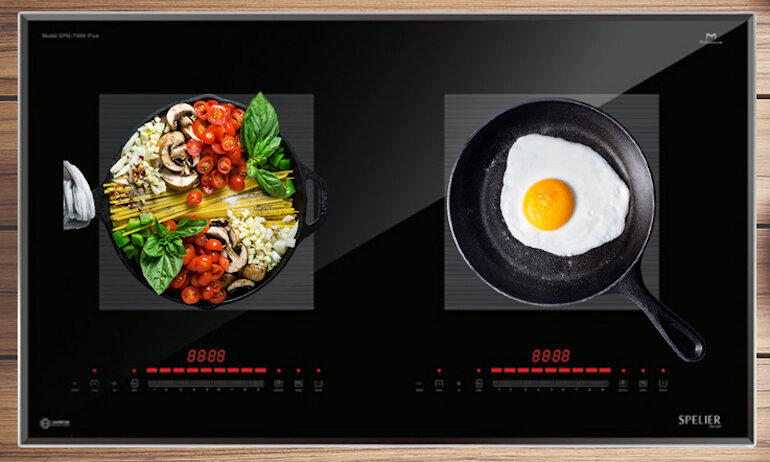 Bếp từ đôi Spelier SPM-T88K Plus nhập khẩu chính hãng từ Đức