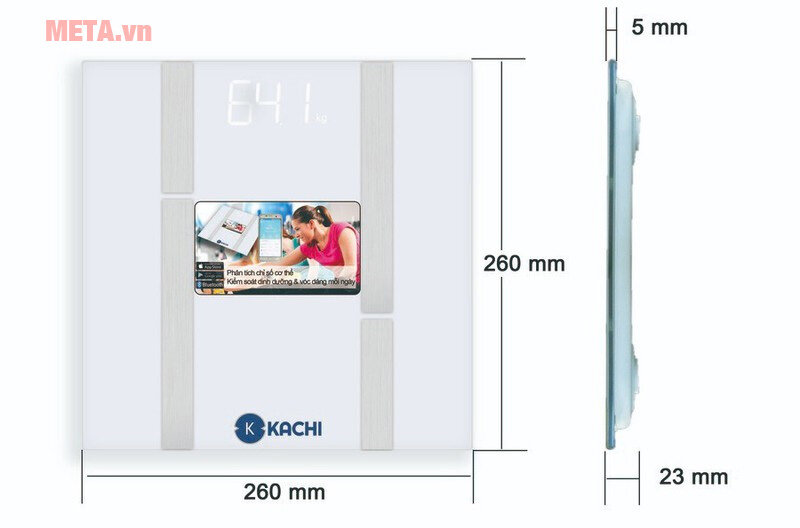 Cân điện tử thông minh Kachi MK134