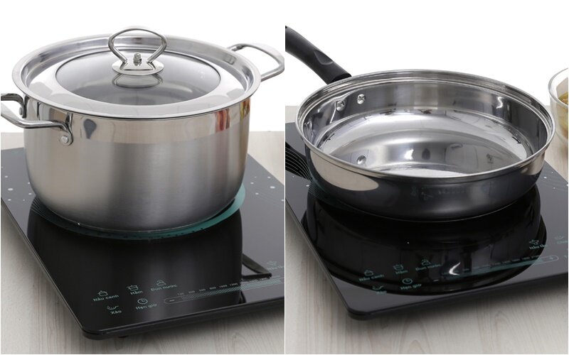 Bếp từ Midea MI-T2117DB Bếp từ Midea MI-T2117DB