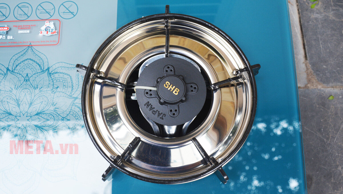 Bếp gas dương kính cao cấp Sunhouse SHB3336 Bếp gas dương kính cao cấp Sunhouse SHB3336