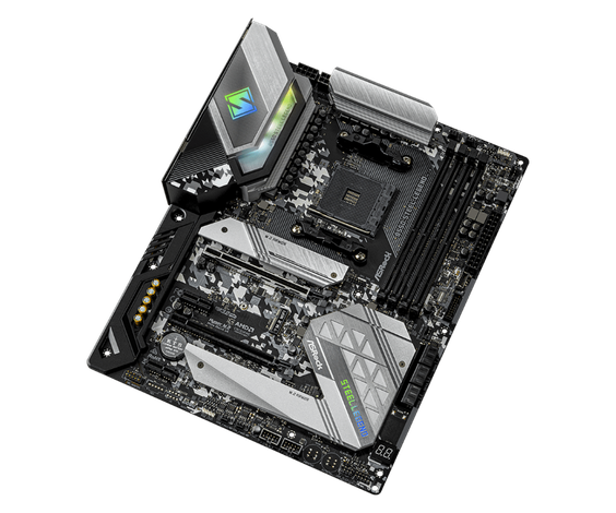 Mainboard ASROCK B550 Steel Legend (ảnh 3)