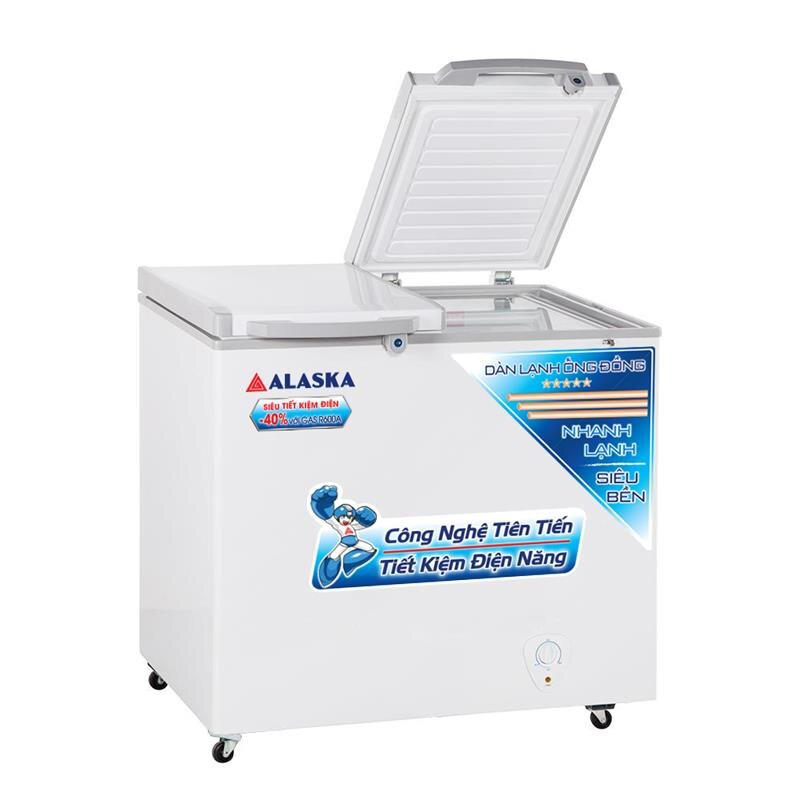 Tủ đông 450L Alaska dàn đồng FCA-4600C