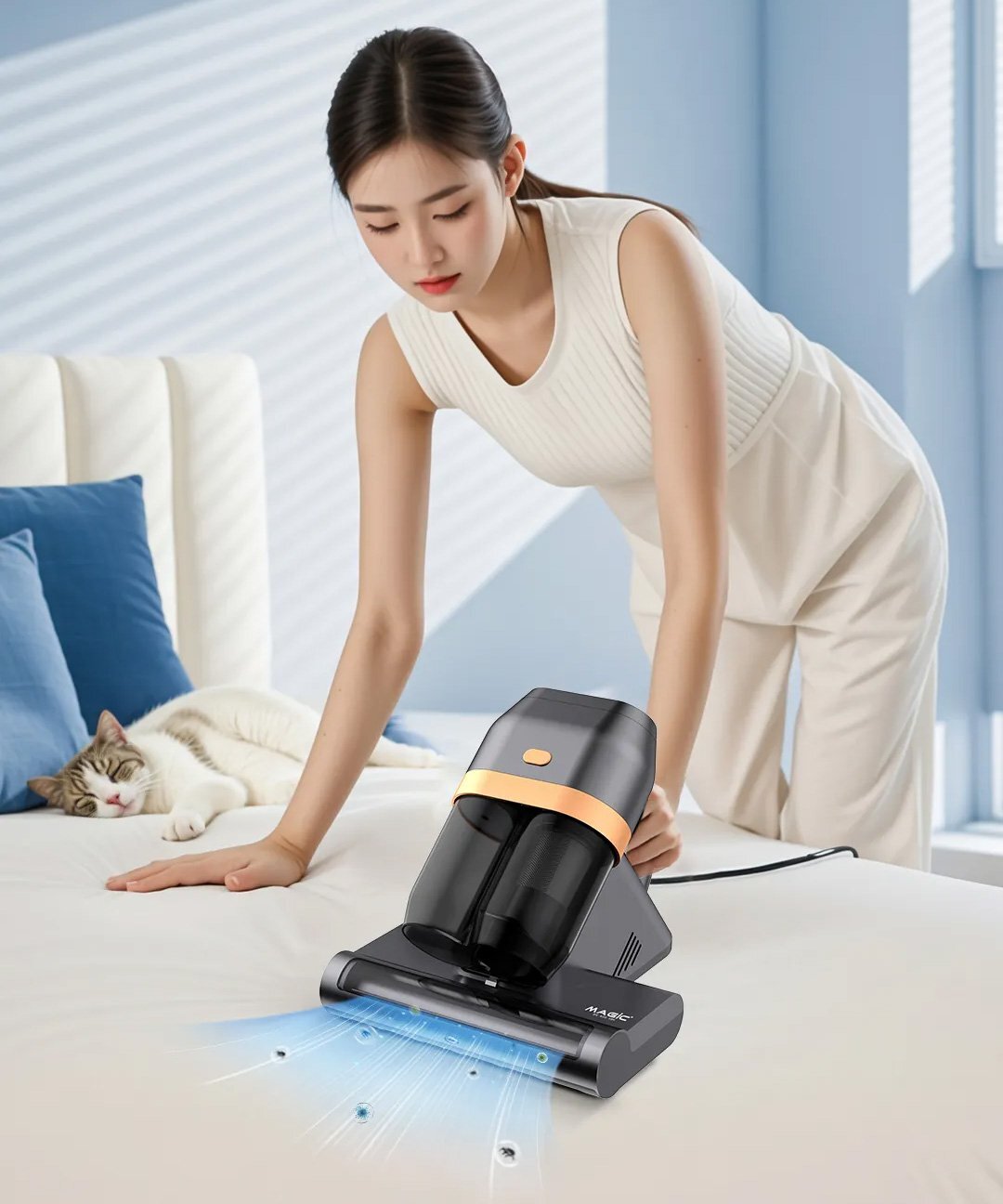 Máy hút bụi nệm Magic A-080