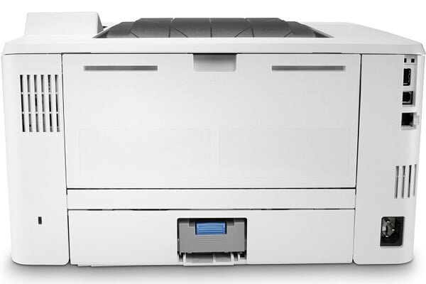 Máy in HP LaserJet Pro M406DN có cổng kết nối USB, LAN