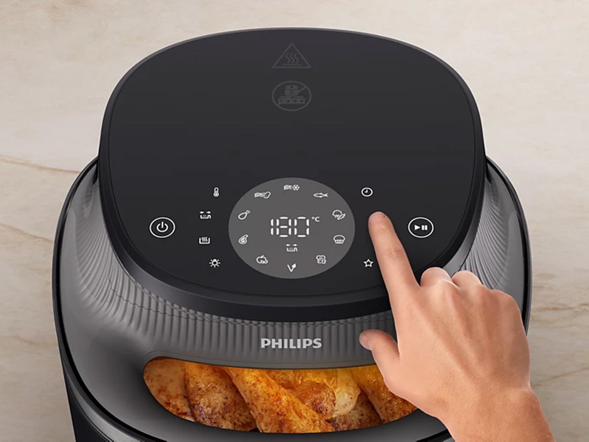Nồi chiên không dầu Philips NA342/00 có bảng điều khiển cảm ứng tiện dụng Nồi chiên không dầu Philips NA342/00 có bảng điều khiển cảm ứng tiện dụng