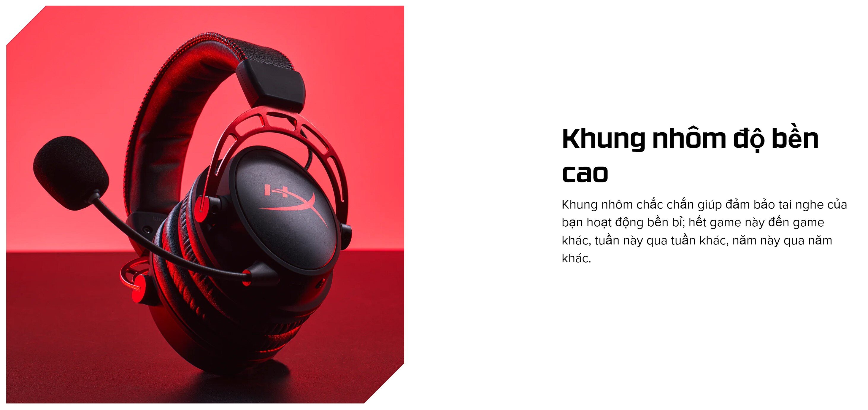 Tai Nghe Gaming không dây HP HyperX Cloud Alpha Wireless 4P5D4AA