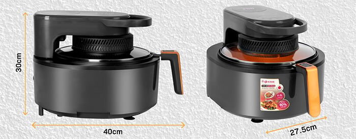 Nồi chiên không dầu Fujihome AG6D 6 lít