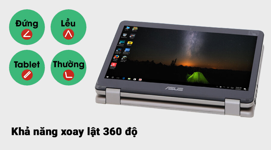 Asus UX360CA M3 7Y30/4GB/256GB/Win10/(C4234T)