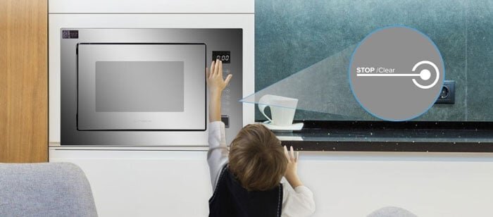 Lò vi sóng Junger TK 90 có chức năng khóa an toàn