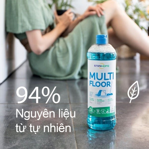 Nước lau sàn Stanhome Multi Floor Ecolabel 1.000ml