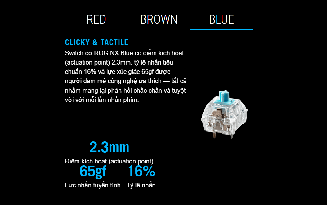 Bàn Phím ASUS ROG FALCHION ACE NX 4