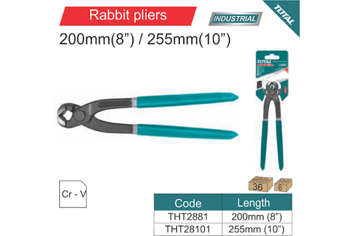 Kềm càng cua đầu nhỏ 255mm Total THT28101