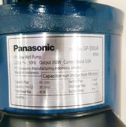 Máy bơm nước Panasonic GP-350JA 350W