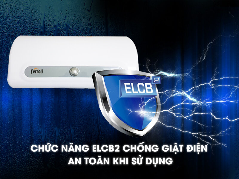 Bình nước nóng ngang Ferroli QQ EVO ME 20 lít Bình nước nóng ngang Ferroli QQ EVO ME 20 lít