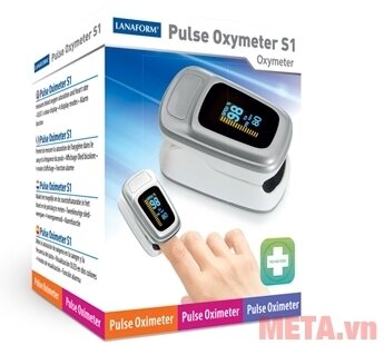 Máy đo nồng độ oxy trong máu (SpO2) và nhịp tim Lanaform S1 LA090402 Máy đo nồng độ oxy trong máu (SpO2) và nhịp tim Lanaform S1 LA090402