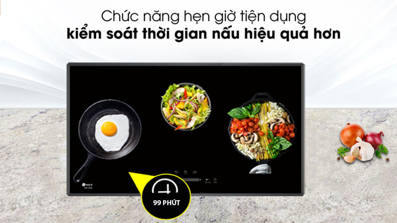 Bếp từ âm 3 vùng nấu Arber AB-558