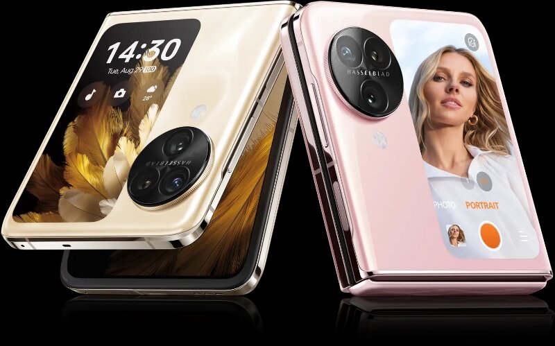 Điện thoại Oppo Find N3 Flip 5G thiết kế