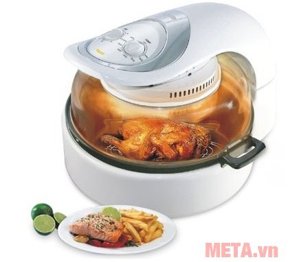 Lò nướng thủy tinh đa năng halogen Tiger Queen MO-02MHG (12 lít)