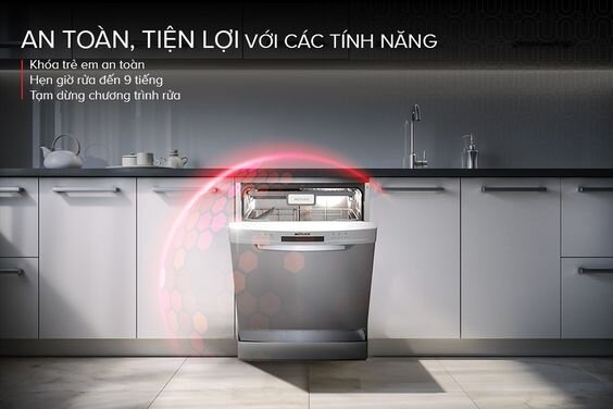 Máy rửa bát độc lập 14 bộ Mutlich MSM6814I (hình 5)