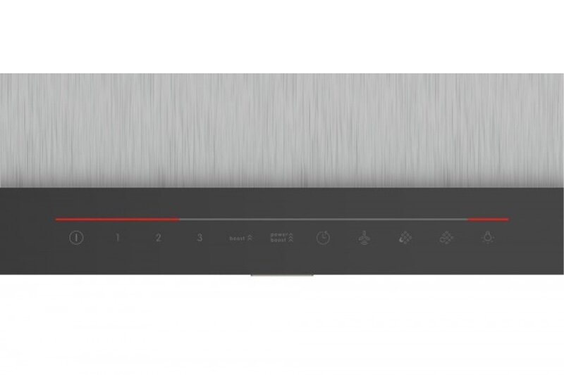 Máy hút mùi áp tường Bosch DWB98JQ50B sử dụng bảng điều khiển cảm ứng DirectSelect (Ảnh: Bosch).