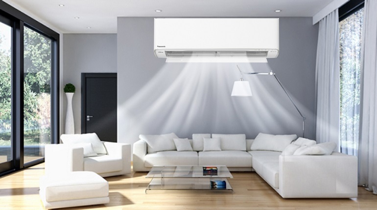 Điều hòa Panasonic Inverter 12000 BTU 2 chiều XZ12ZKH-8 gas R-32 2 Điều hòa Panasonic XZ12ZKH-8 có thiết kế đơn giản, nhỏ gọn