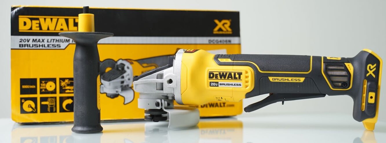 Máy mài góc dùng pin 20V/BL Dewalt DCG406N-B1 Máy mài góc dùng pin 20V/BL Dewalt DCG406N-B1