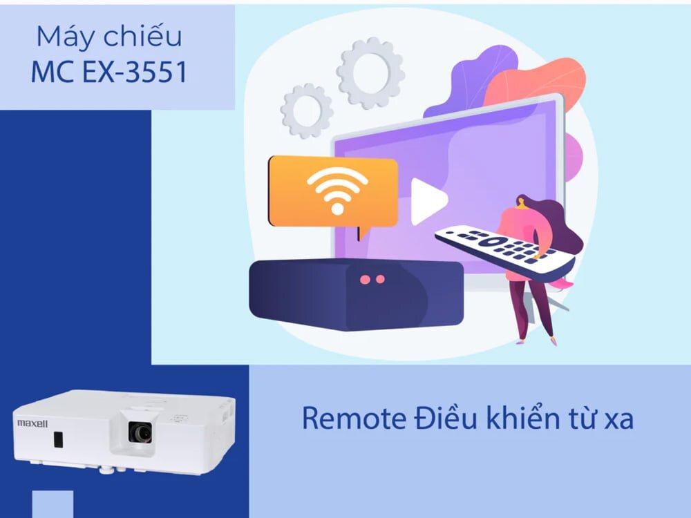 Trang bị điều khiển từ xa tiện lợi