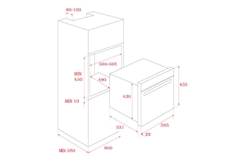 Lò nướng Teka HLC 847 SC