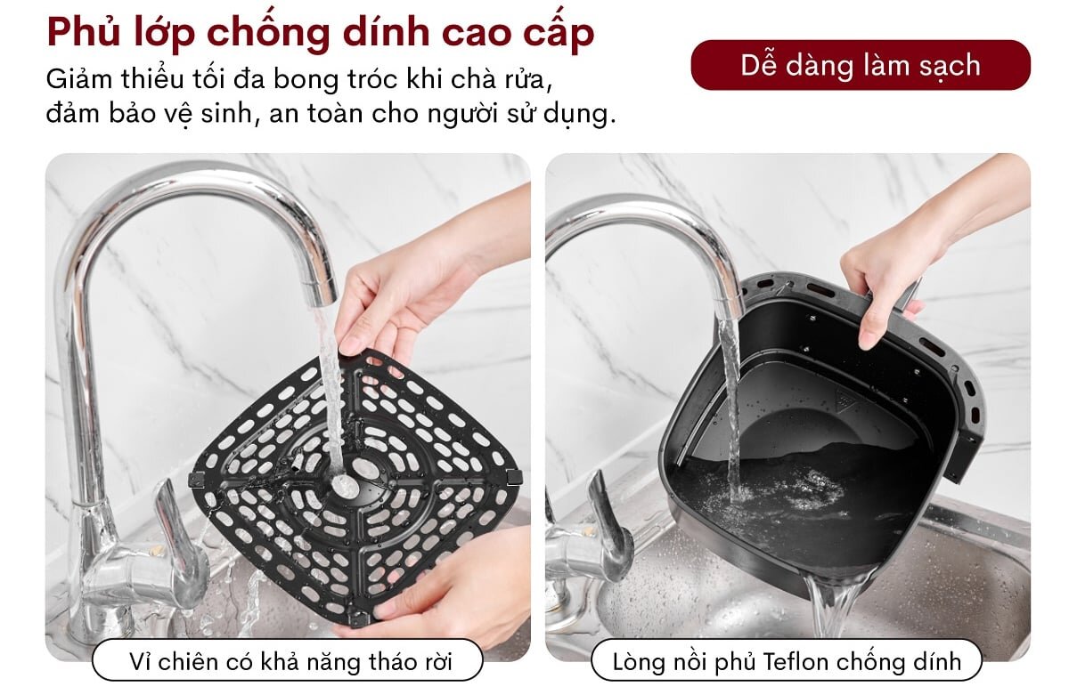 Nồi chiên không dầu gia đình
