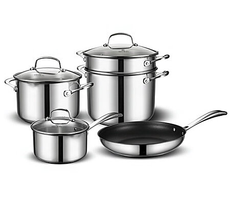 Bộ nồi nồi hấp chảo Elmich Premium EL3134 -2353134 Bộ nồi nồi hấp chảo Elmich Premium EL3134 -2353134