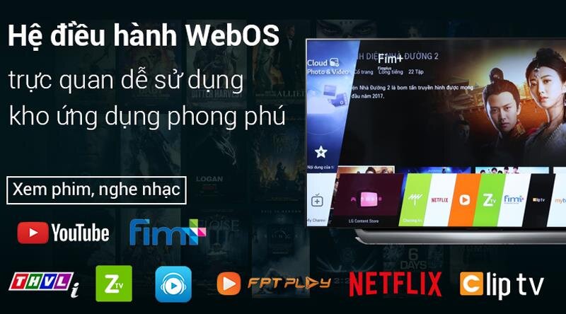 Smart Tivi OLED LG 65 inch 65C8PTA, 4K Cinema HDR