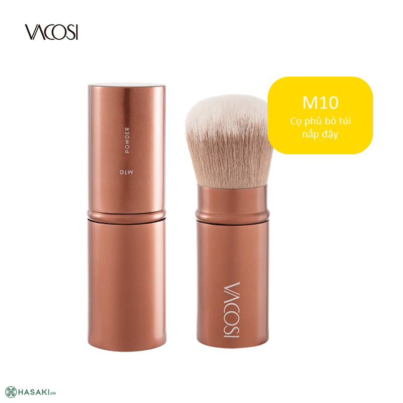 Cọ Phủ Cán Vừa Bỏ Túi Vacosi Powder Brush Powder Brush - M10