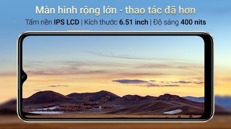 điện thoại vivo v16 màn hình