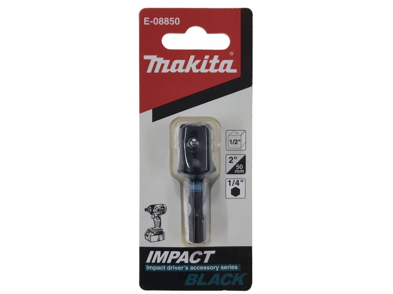 Đầu chuyển máy vặn vít sang bu lông IMPACT BLACK 1/2 inch Makita E-08850 Đầu chuyển máy vặn vít sang bu lông IMPACT BLACK 1/2 inch Makita E-08850