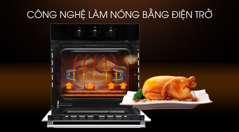Lò nướng âm Malloca EB-56RG-5C11 56 lít Lò nướng âm Malloca EB-56RG-5C11 56 lít