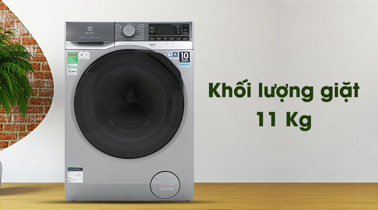 Máy giặt Electrolux EWF1141SESA - Khối lượng giặt