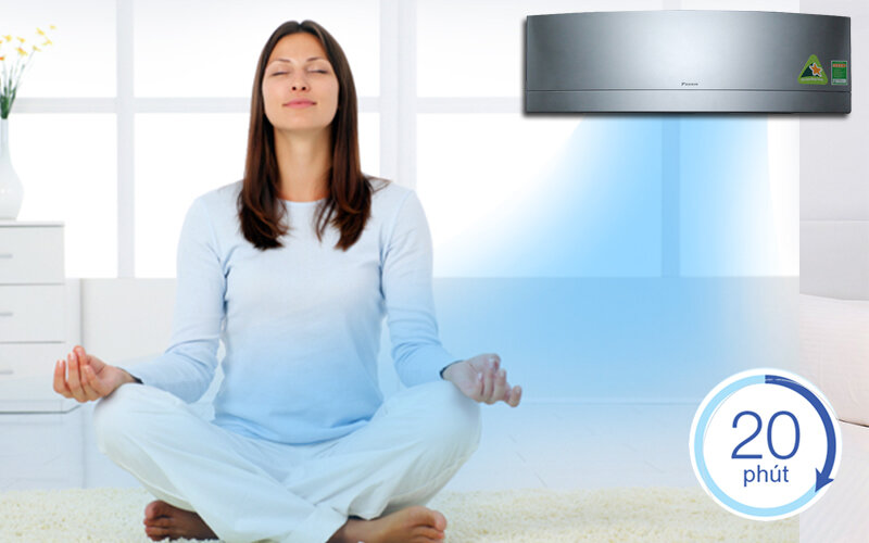 Máy lạnh Daikin Inverter 1 HP FTKJ25NVMVS Máy lạnh Daikin Inverter 1 HP FTKJ25NVMVS
