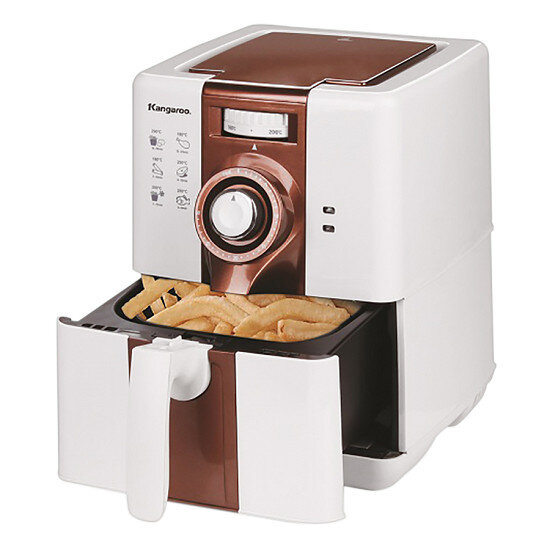 Nồi chiên không dầu Kangaroo KG20F1 2.0L Nồi chiên không dầu Kangaroo KG20F1 2.0L