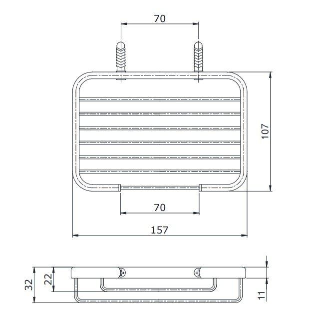 Lô xà bông TOTO TX2BV1B