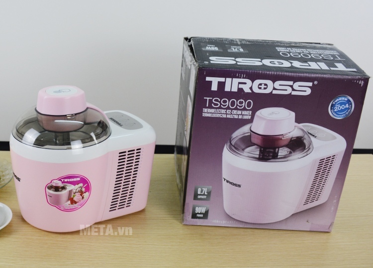 Máy làm kem tươi Tiross TS-9090 Máy làm kem tươi Tiross TS-9090