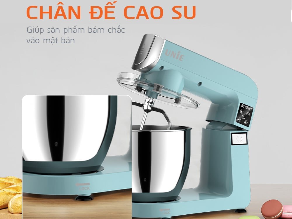 Chấn đế cao su tăng khả năng bám dính