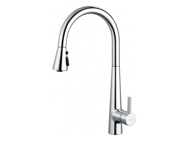 Vòi rửa bát nóng lạnh rút dây Caesar K905C Vòi rửa bát nóng lạnh rút dây Caesar K905C