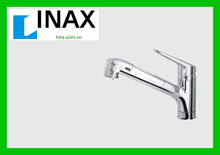 vòi bếp rửa bát nóng lạnh Inax JF-6450SX