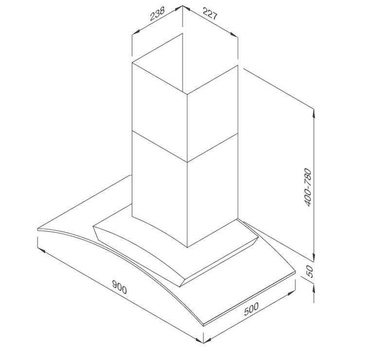 Thiết kế lắp đặt linh hoạt, phù hợp với mọi không gian bếp