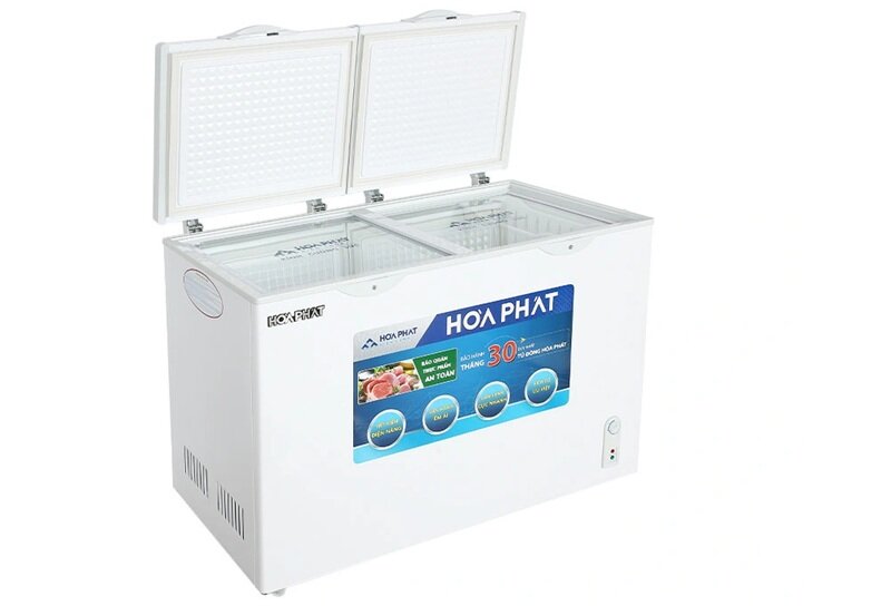 Tủ đông Hòa Phát 2 ngăn 245 lít HCF-606S2Đ2