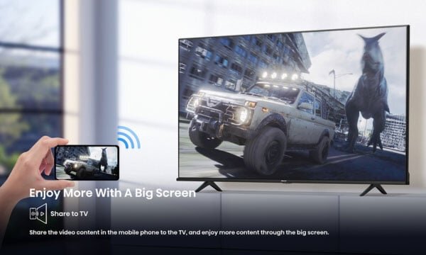 tivi Hisense 65A6500H có nhiều tiện ích thông minh