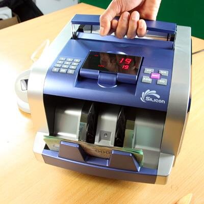 Máy đếm tiền Silicon MC-2300